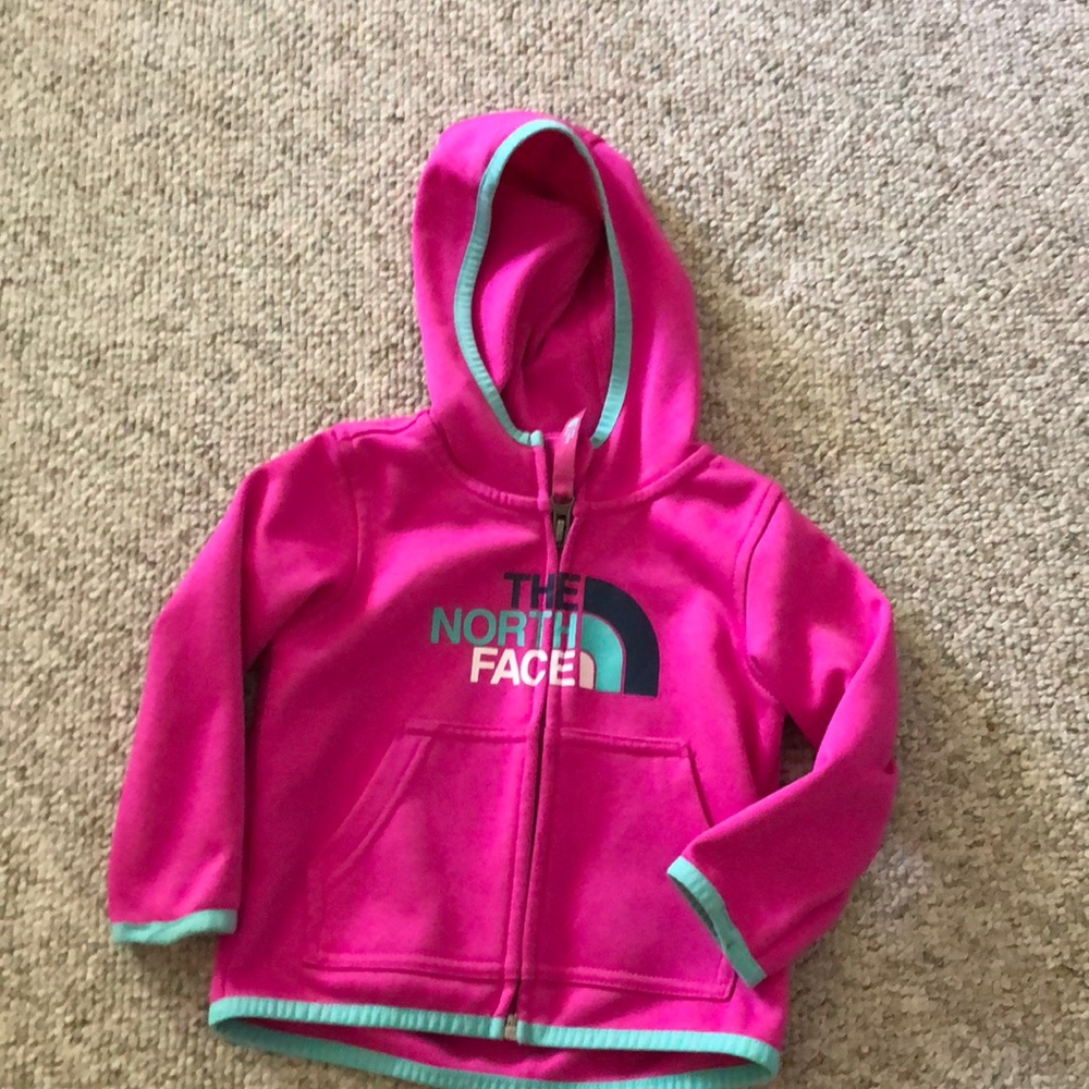 North face baby zip up